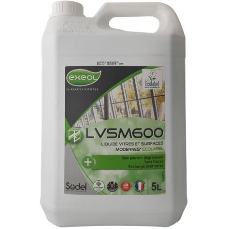 Lvsm L Liquide Vitres Et Surfaces Ecolabel Ipg Industrie