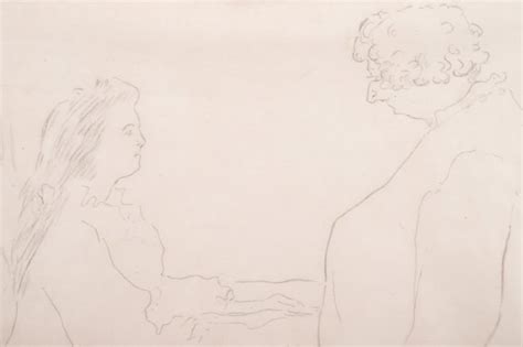 Femme Au Lit Au Petit Lever Study For The Lithograph For The Eighth