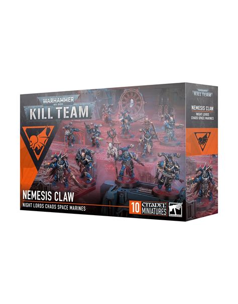 Games Workshop Kill Team Chaos Space Marine Night Lords The Art Store