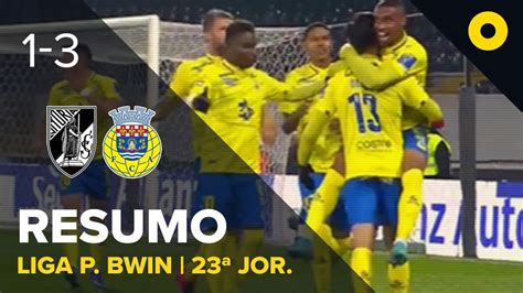 Resumo Vitória SC 1 3 FC Arouca Liga Portugal bwin SPORT TV YouTube