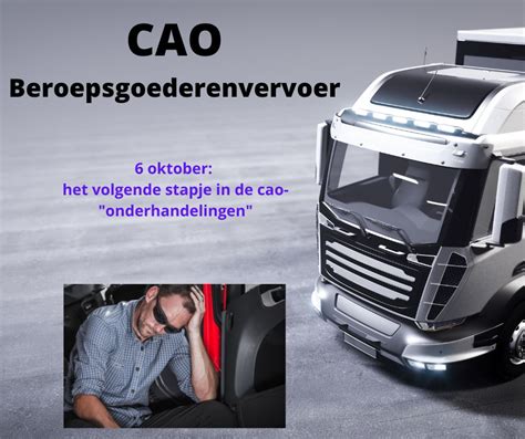 Oktober Het Volgende Stapje In De Cao Onderhandelingen