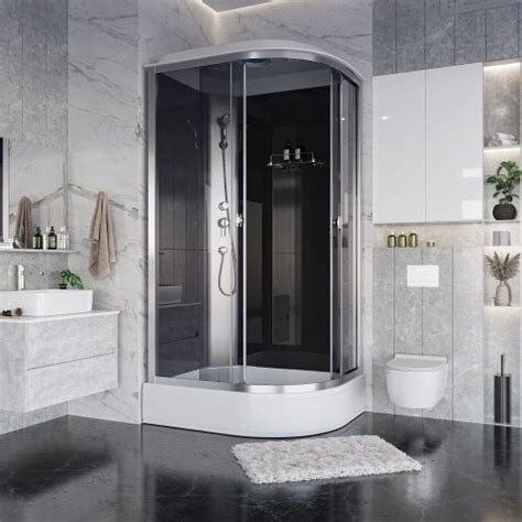 Душевая кабина Niagara 120х80х215 см, Средний поддон арт E120/80/26L/TN ...