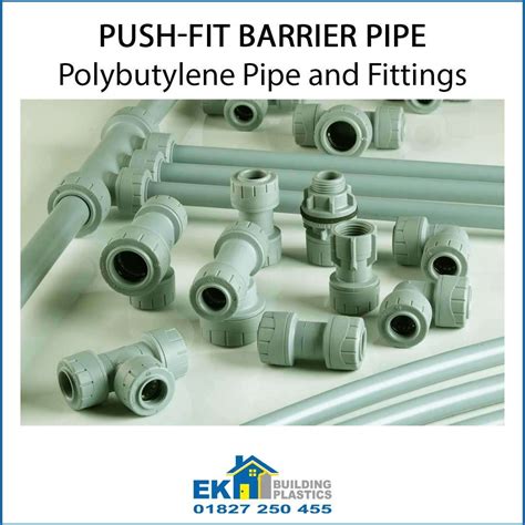 push fit barrier pipe fittings mm ek building plastics