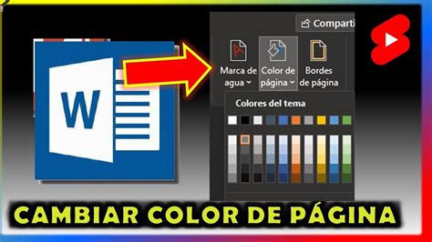 C Mo Cambiar El Color De P Gina En Microsoft Word Modificar Color De