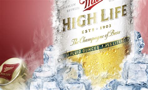 Miller High Life Poster Time Lapse On Behance