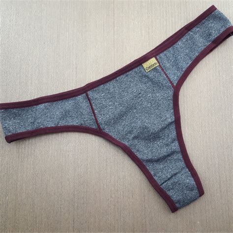 Tanga Fio Dental Mescla Elástico Colorido Lingerie BR