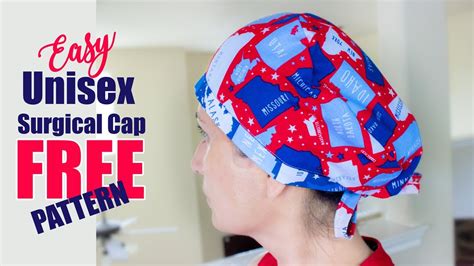 Easy Diy Surgical Cap With Free Printable Patterns Surgical Sanitary