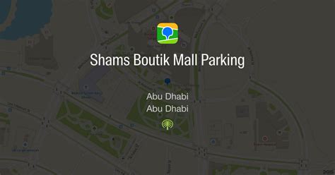 Shams Boutik Mall Parking Abu Dhabi Abu Dhabi — 2gis