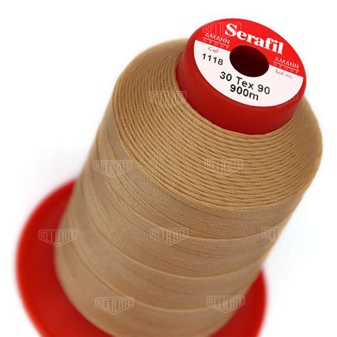 Serafil Polyester Sewing Thread Color 1118 Size 30 Tex 90 Size 20 Tex