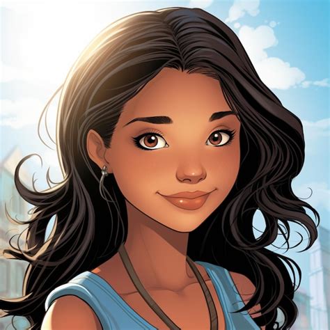 Premium Photo A Gorgeous Black Haired Latina