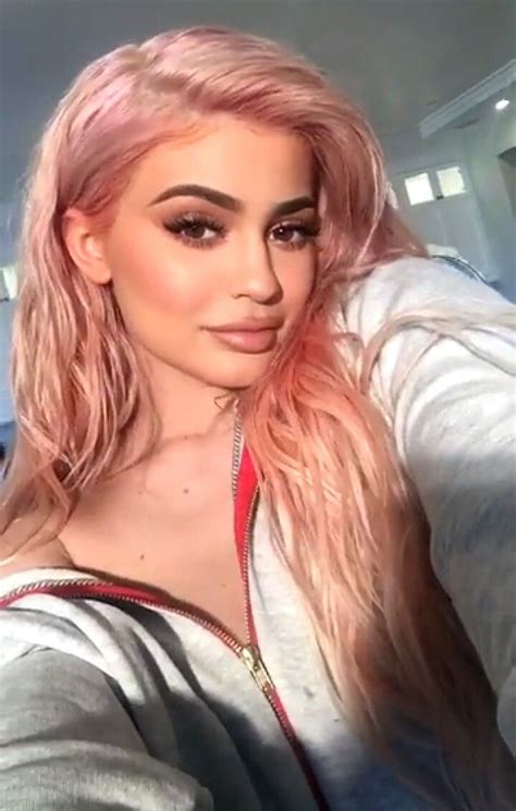 Kylie Jenner Kylie Jenner Pink Hair Rose Gold Hair Pink Hair