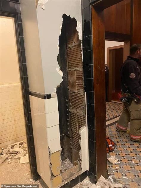 Naked Man Is Rescued After Being Trapped Inside The Wall Of Historic New York Theater For