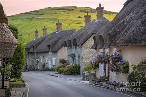 Lulworth Cottages Photograph by Brian Jannsen