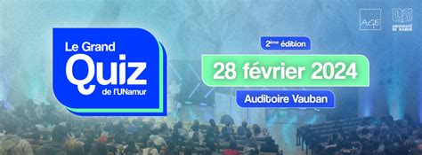 Tickets Le Grand Quiz De Lunamur 2e édition Billetweb