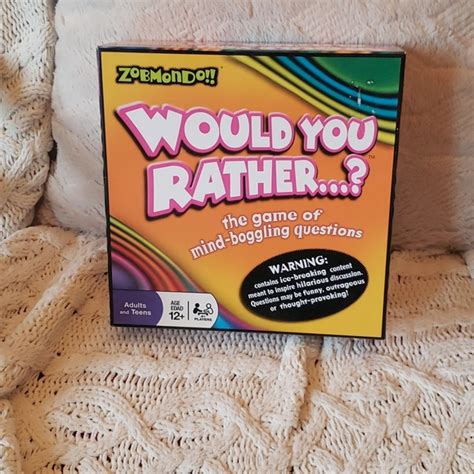 Zoemondo Games Would You Rather Board Game Poshmark