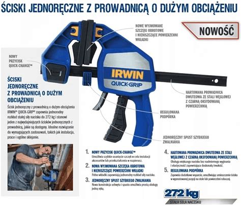 Cisk Szybkozaciskowy Quick Grip Xp Hd Mm Irwin