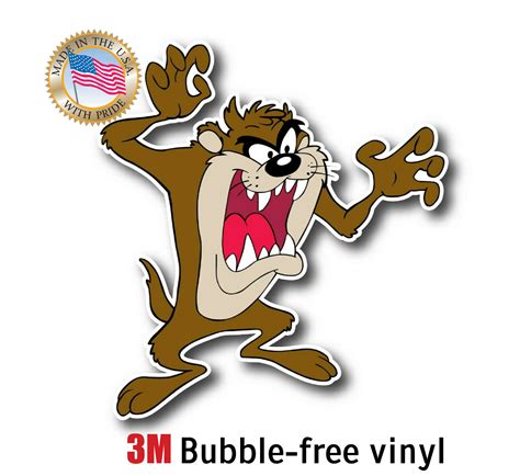 Buy Tasmanian Devil Taz Looney Tunes Decal Sticker Truck Vehicle Window