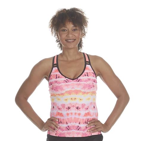 Womens Zeroxposur Racerback Upf 30 Tankini Top