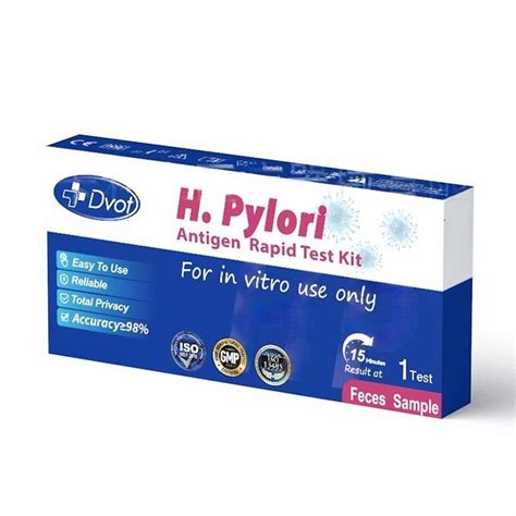 Breath test helicobacter pylori