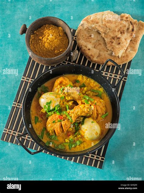 Kuku Paka East African Coconut Chicken Curry Stock Photo Alamy