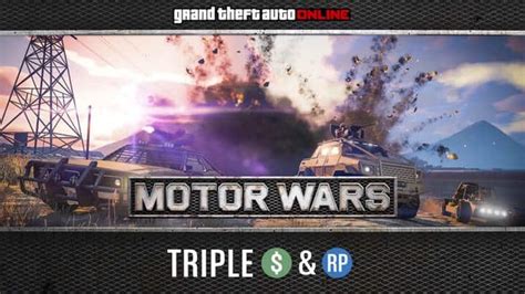 Triple Rewards In Motor Wars Available In GTA Online This Week