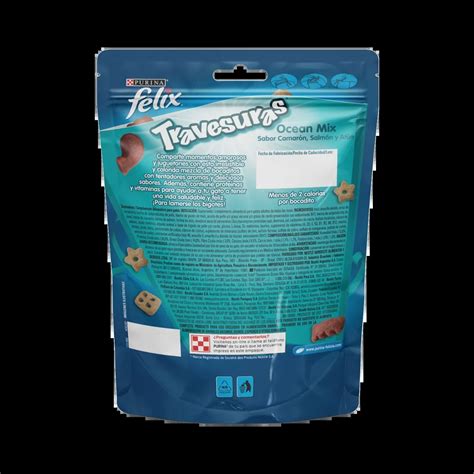 FELIX TRAVESURAS OCEAN MIX SNACK 60 GR Pet Gold