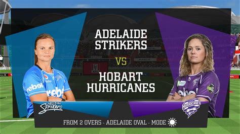 Adelaide Strikers Women Vs Hobart Hurricanes Women 38th Match