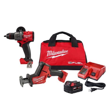 Milwaukee M18 Fuel 18 Volt Lithium Ion Brushless Cordless Hackzall Reciprocating Saw Kit With