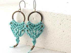 Ohrringe Capri Makramee Boho Crochet Earrings Diy And Crafts Crochet