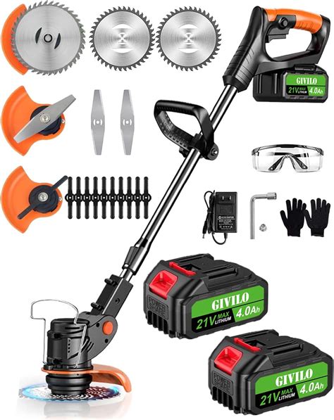 Amazon Electric Weed Wacker Cordless Battery Powered Weed Eater