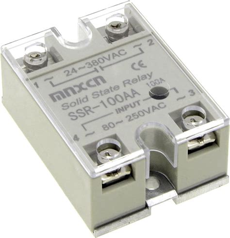 Amazon YXQ SSR 100AA Solid State Relay Small AC Exchange Type