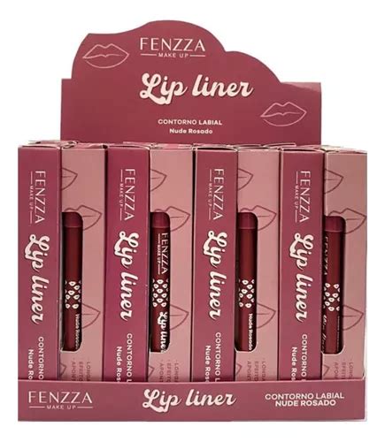 Box Contorno Labial Lip Line Nude Rosado Un Fenzza Fz