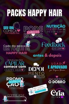 Figurinhas Para Stories Afiliado Happy Hair Happy Hair Funciona