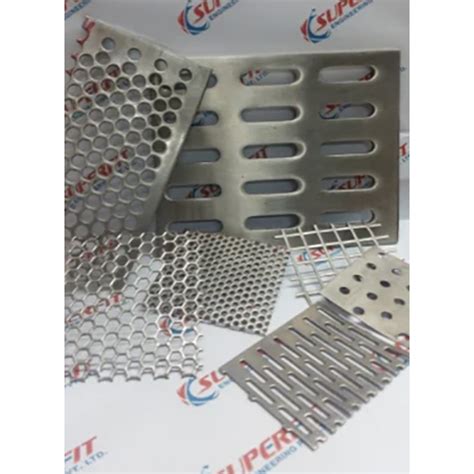 Silver Stainless Steel Perforated Sheet At Best Price In Mumbai Shree