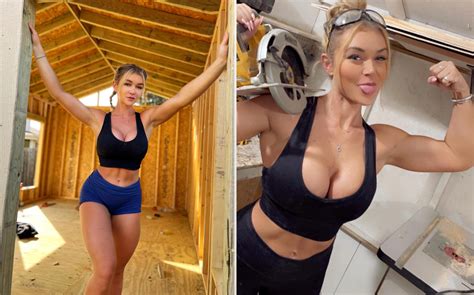 Carpintera Trabaja En Bikini Y Todos Quisieran Un Trabajito