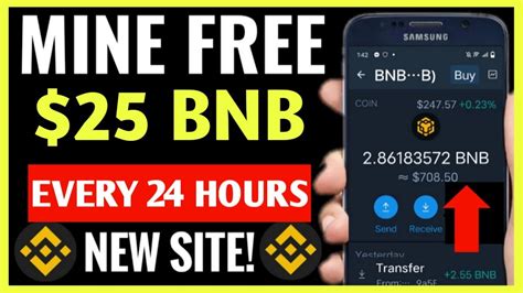 Mine Up To Bnb Every Hours Earn Free Bnb Daily New Bnb Mining