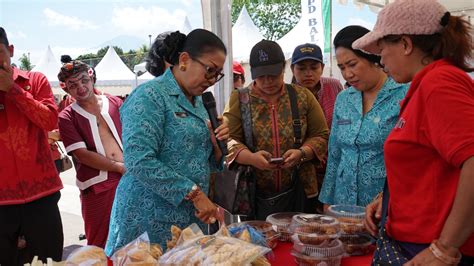 Tp Pkk Provinsi Bali Gelar Pasar Rakyat Di Kabupaten Bangli