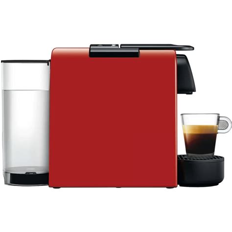 W Espresso Machine Essenza Mini Red Nespresso Kitchenshop