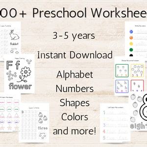 Preschool Printable Worksheets, Homeschool Worksheets, Toddler Learning ... 