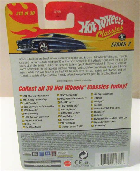Hot Wheels Classics Series 2 MADD PROPZ Silver And Blue 13 Of 30 H6965 EBay