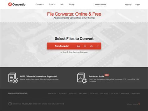 Convertio Pricing, Features & Reviews 2022 - Free Demo