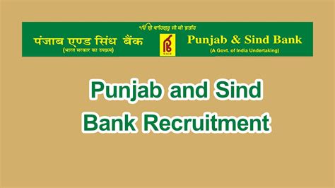 Punjab And Sind Bank So Recruitment 2024 213 Specialist Officer Posts