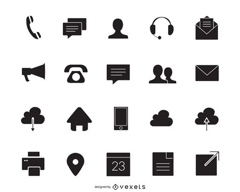 Free Vector Contact Icons at Vectorified.com | Collection of Free ...