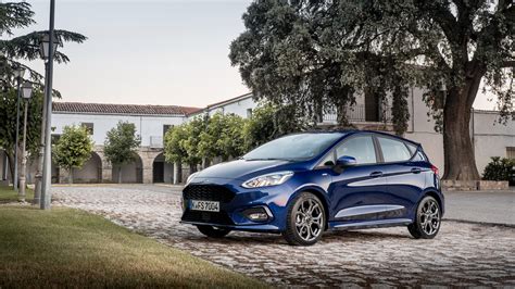 Pictures Ford 2017 Fiesta St Line 5 Door Worldwide Blue 3840x2160