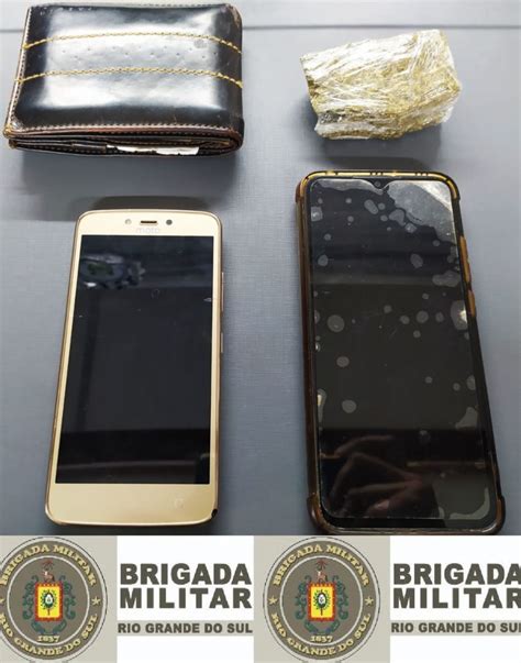 Dupla é presa por tráfico de drogas em Bento Gonçalves Polícia