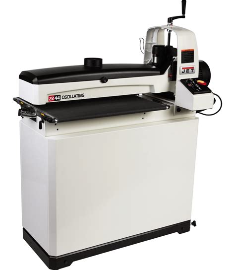 Jet Jwds 2244osc Oscillating Drum Sander With Closed Stand Sanders Sanding Conveyor System