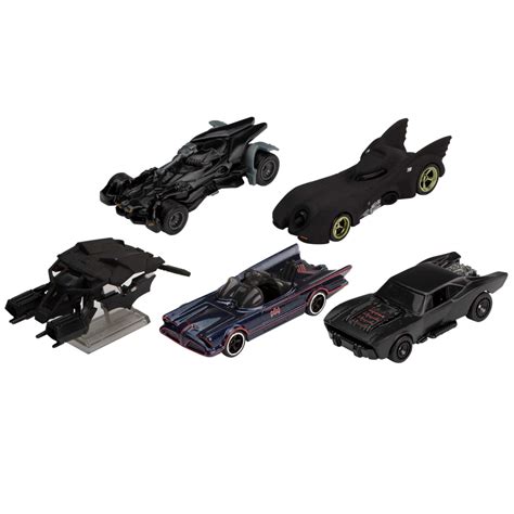 Hot Wheels Batman Bundle Fan Favorite Batmobile Castings For Collectors Tates Toys
