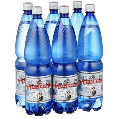 Вода Sulinka (Сулинка) газированная кремниевая, минеральная лечебно ...