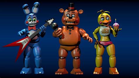 FNAF 2 Prop Showcase Ignore The Toy Animatronics By AndyDatRaginPyro