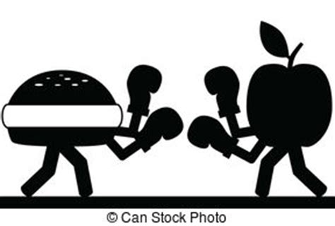 Food fight - Vector | Clipart Panda - Free Clipart Images